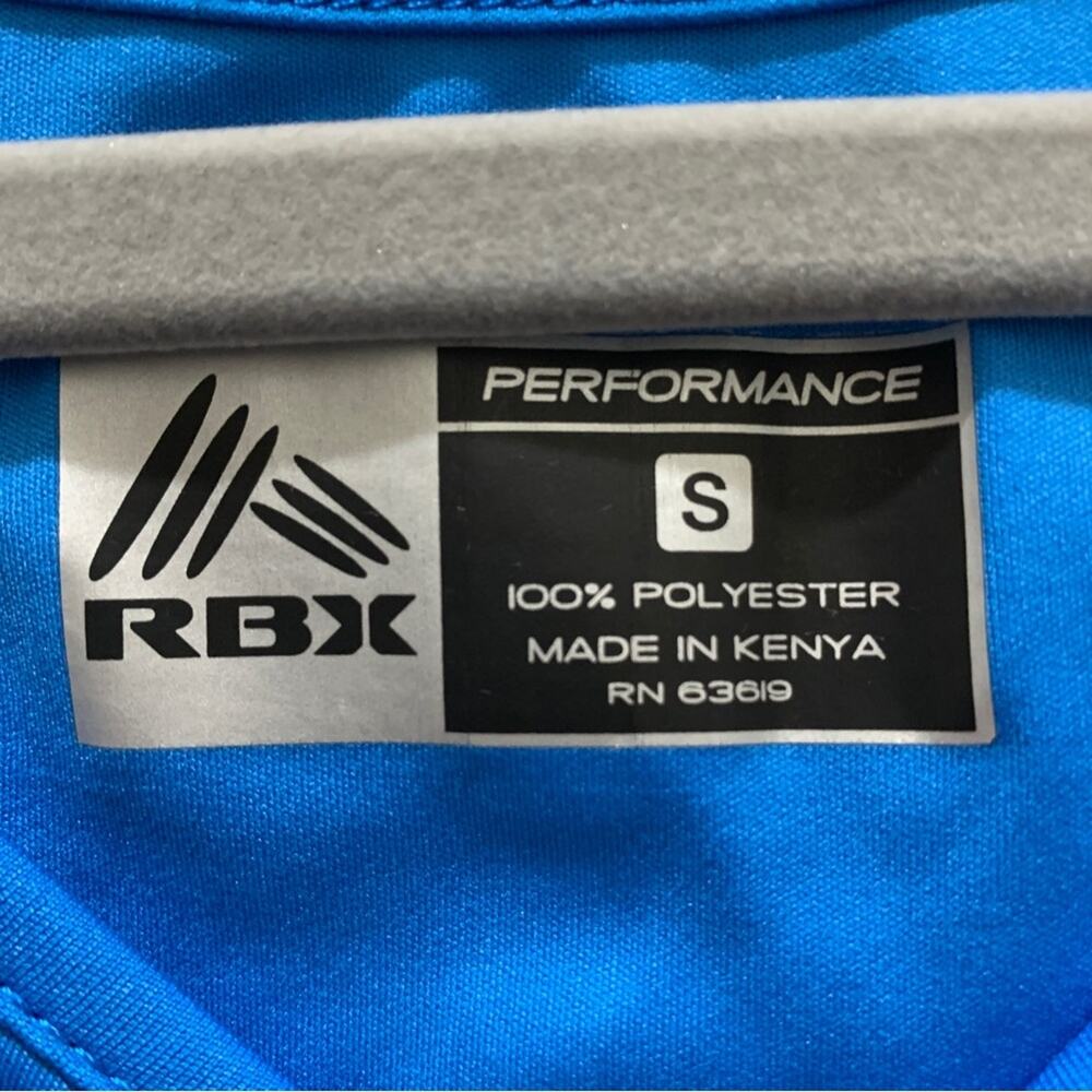 RBX performance tank bike top blue with black printed pattern insert small - Picture 5 of 7